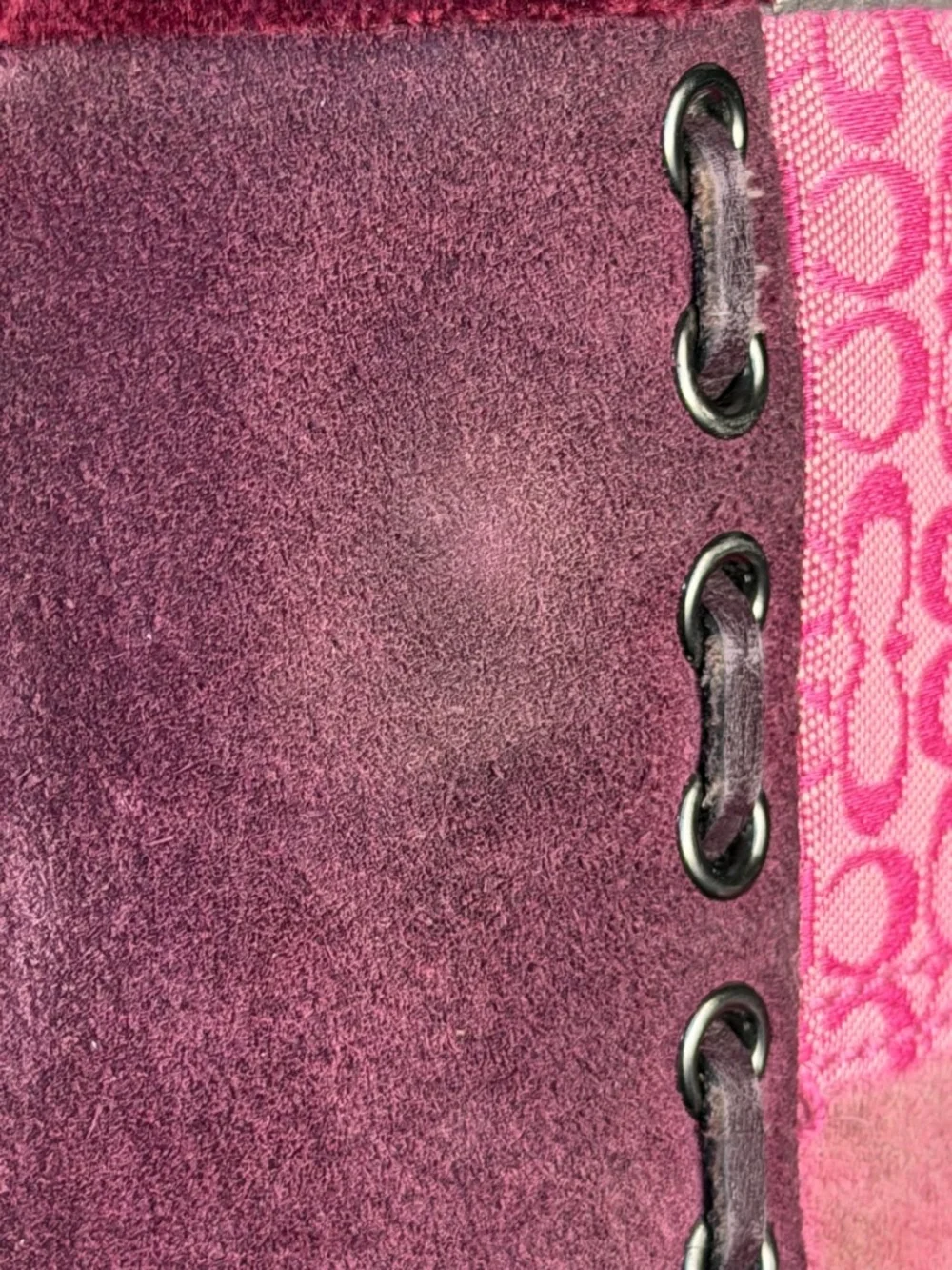 Coach Pink Soho SIgnature Canvas
Patchwork PINk Shoulder Bag - Picture 15 of 15
